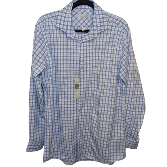 Perry Ellis Shirts Nwt Perry Ellis Portfolio Travel Luxe Blue